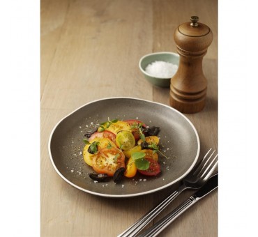 Assiettes plates grises Chia Olympia 27 cm (x6) Assiettes plates grises Chia Olympia 27 cm (x6)