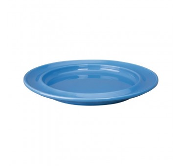 Assiettes bord surélevé Heritage Olympia bleues 253mm (lot de 4) Assiettes bord surélevé Heritage Olympia bleues 253mm (lot de 4)