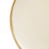 Assiettes plates rondes couleur sable Kiln Olympia 178mm lot de 6