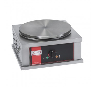 Crêpière électrique carrée professionnelle à usage intensif - Diamètre 40 cm Crêpière électrique carrée professionnelle à usage intensif - Diamètre 40 cm