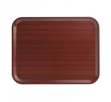 Plateau stratifié lisse Capri Cambro acajou 460mm Plateau stratifié lisse Capri Cambro acajou 460mm