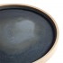 Assiettes plates bord droit granit bleu Olympia Canvas 25 cm