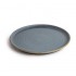 Assiettes plates granit bleu Olympia Canvas 26,5 cm