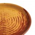 Assiettes plates terre de sienne Olympia Canvas 18 cm