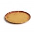 Assiettes plates terre de sienne Olympia Canvas 26,5 cm