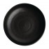 Assiettes creuses calottes noir mat Olympia Canvas 23 cm