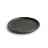 Assiettes plates vert bronze Olympia Canvas 18 cm