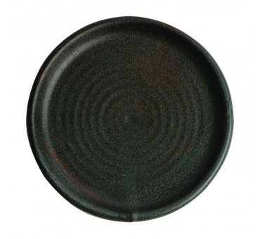 Assiettes plates vert bronze Olympia Canvas 18 cm Assiettes plates vert bronze Olympia Canvas 18 cm