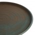 Assiettes plates vert bronze Olympia Canvas 26,5 cm