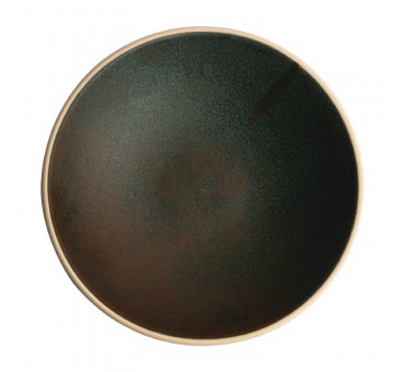 Assiettes creuses vert bronze Olympia Canvas 20 cm Assiettes creuses vert bronze Olympia Canvas 20 cm