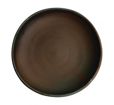 Assiettes creuses calottes vert bronze Olympia Canvas 23 cm Assiettes creuses calottes vert bronze Olympia Canvas 23 cm