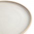 Assiettes plates bord droit blanc Murano Olympia Canvas 25 cm