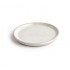 Assiettes plates blanc Murano Olympia Canvas 18 cm