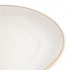 Assiettes coupes blanc Murano Olympia Canvas 27 cm