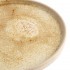 Assiettes plates bord droit beige moucheté Olympia Canvas 25 cm