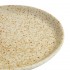 Assiettes plates beige moucheté Olympia Canvas 18 cm