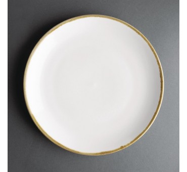 Assiettes plates rondes couleur craie Olympia Kiln 280mm (lot de 4) Assiettes plates rondes couleur craie Olympia Kiln 280mm (lot de 4)