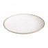 Assiettes plates rondes couleur craie Olympia Kiln 280mm (lot de 4)