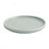 Assiette plate vert printanier Olympia Cavolo 18 cm