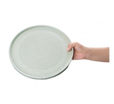 Assiette plate vert printanier Olympia Cavolo 27 cm Assiette plate vert printanier Olympia Cavolo 27 cm