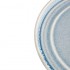 Assiette plate bleu cristallin Olympia Cavolo 18 cm