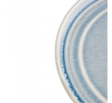 Assiette plate bleu cristallin Olympia Cavolo 22 cm Assiette plate bleu cristallin Olympia Cavolo 22 cm