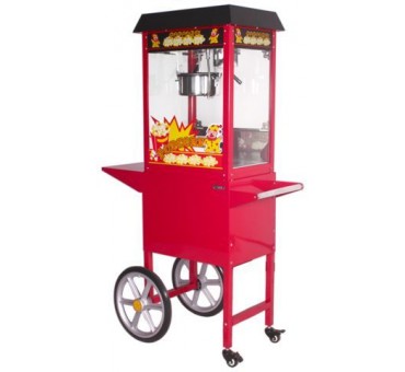 Machine a pop corn professionelle sur chariot Machine pop corn professionnelle