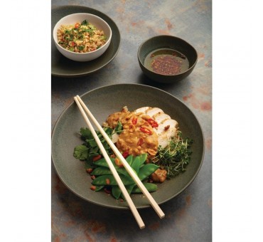 Bols profonds verts Olympia Build A Bowl 110(Ø) x 50(H)mm (lot de 12) Bols profonds verts Olympia Build A Bowl 110(Ø) x 50(H)mm (lot de 12)