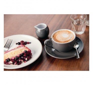 Tasse cappuccino Olympia grise 340ml Tasse cappuccino Olympia grise 340ml