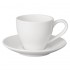 Soucoupe pour tasse espresso Olympia blanche