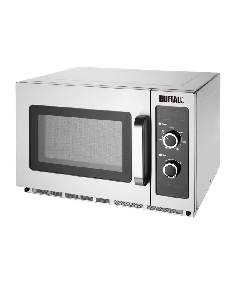 Microondes professionnel manuel Buffalo 34L 1800W