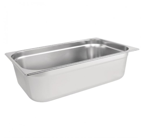 Lot De 4 Bacs Gastronorme GN 1/1 En Inox 201 - 65 Mm, 9L - Pour Cuisine Professionnelle, Restaurant, Traiteur