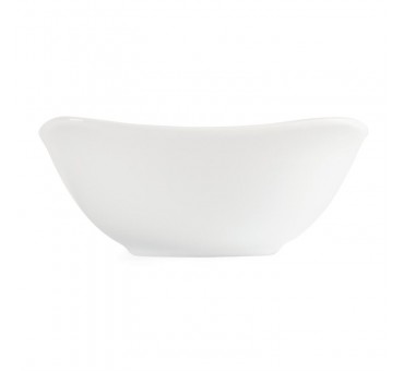 Bols carrés à bords ondulés blancs Olympia 140mm 12 pieces Bols carrés à bords ondulés blancs Olympia 140mm 12 pieces