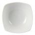 Bols carrés à bords ondulés blancs Olympia 140mm 12 pieces