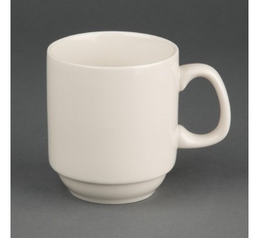 Tasse empilable Ivory 285ml Olympia 12 pieces Tasse empilable Ivory 285ml Olympia 12 pieces