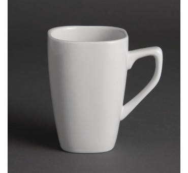Tasses carrées arrondies 284ml Olympia 12 pieces Tasses carrées arrondies 284ml Olympia 12 pieces