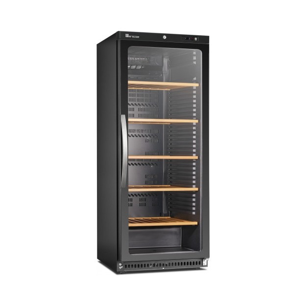Armoire à vin mono-température porte vitrée CV600-PV - Gamme Exclusive