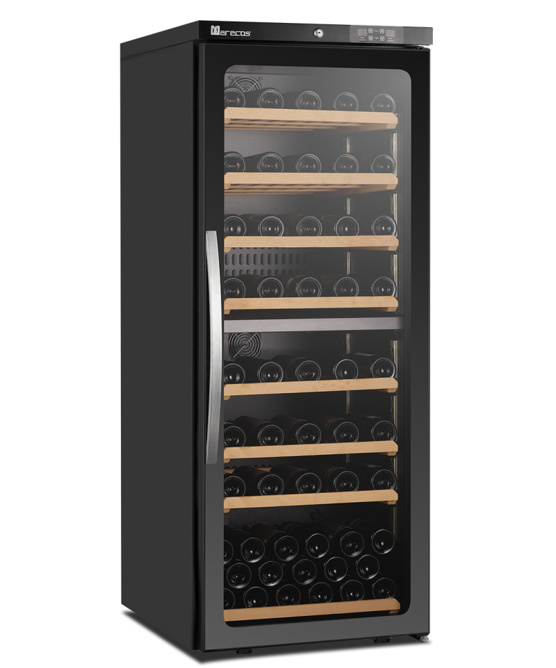 Armoire à vin monotempérature porte vitrée CV350PV2T Gamme Exclusive