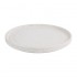 Assiettes plates rondes Olympia Cavolo blanc moucheté 220mm (lot de 6)