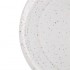 Assiettes plates rondes Olympia Cavolo blanc moucheté 220mm (lot de 6)