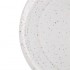 Assiettes plates rondes Olympia Cavolo blanc moucheté 270mm (lot de 6)