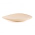 Assiette triangulaire couleur sable Olympia Kiln 280mm (Lot de 6)