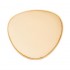 Assiette triangulaire couleur sable Olympia Kiln 280mm (Lot de 6)