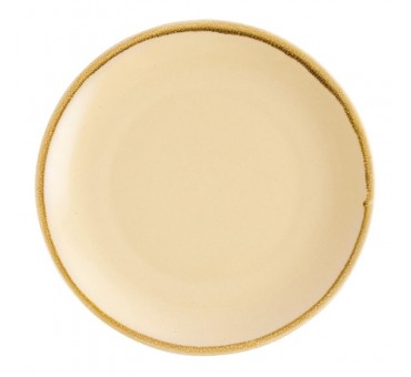 Assiette plate ronde couleur sable Olympia Kiln 280mm (Lot de 6) Assiette plate ronde couleur sable Olympia Kiln 280mm (Lot de 6)