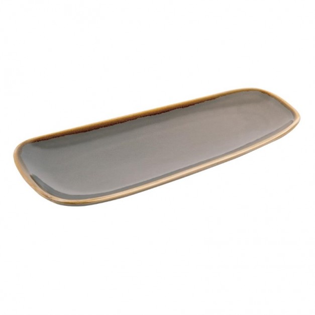 Petits plats gris Olympia Kiln 260mm (Lot de 6 )