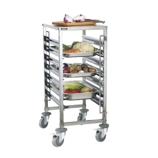 Chariot à glissières 7 x GN 1/1