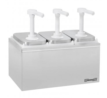 Pompe à sauce neutre 3 x 2L Pompe à sauce neutre 3 x 2L