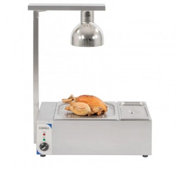 Poste de découpe chauffant avec bain marie Poste de découpe chauffant avec bain marie