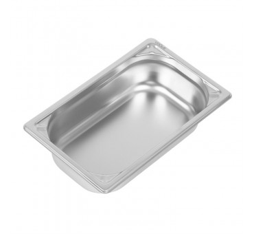 Bac GN 1/4 inox professionnel AISI 304 18/10 Bac GN 1/4 inox professionnel AISI 304 18/10