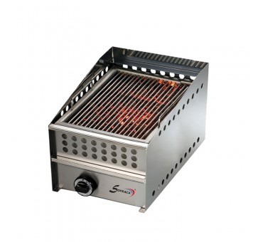 Wood steak grill gaz - L 400 mm - 14076A Wood steak grill gaz - L 400 mm - 14076A